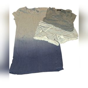 Clothes Lot Medium M Woman Dress Tshirt Tank ShortsTank dimensions pit-p…